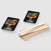 Éventail Aperol spritz cocktail sur un arrière - plan sombr (Non-assemblé)