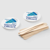 Éventail Appel aux agents de sécurité (Non-assemblé)