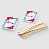 Éventail Aquarelle Grecian Elegance Baby shower rose (Non-assemblé)