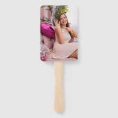 Éventail Aquarelle Las Vegas Bachelorette Itinéraire Photo (Dos)