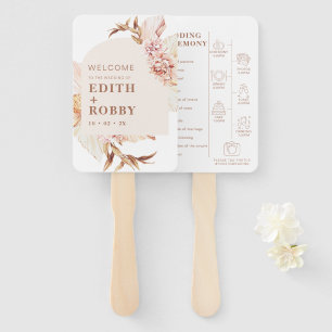 Éventail Arc Floral Boho moderne Flush Arch Mariage Ensembl