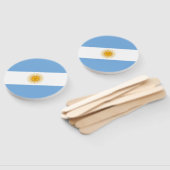 Éventail Argentina flag (Non-assemblé)