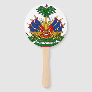 Éventail Armoiries d'Haïti 