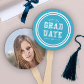 Éventail Arrière - plan modifiable couleur Varsity Graduate