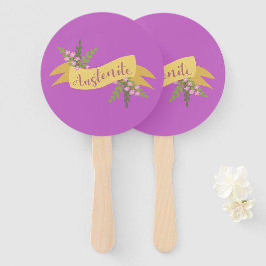 Éventail Austenite I (Devant et derrière)