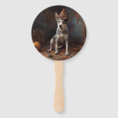 Éventail Australie Citrouilles de bétail Halloween effroi (Devant)