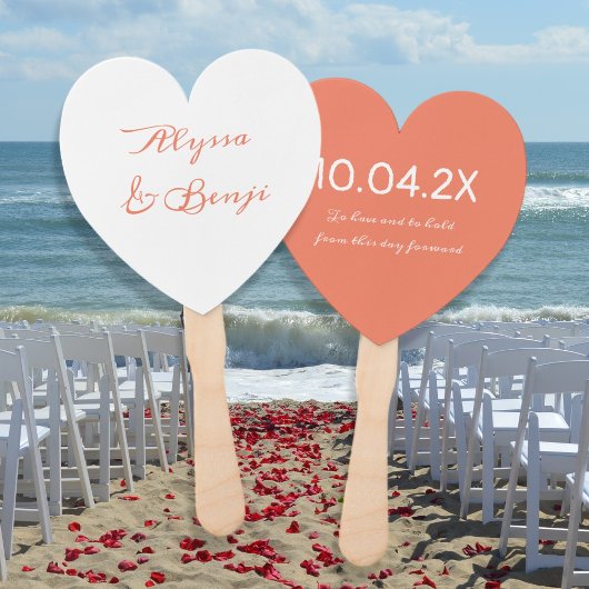 Éventail Avoir et tenir un ventilateur Mariage en forme de