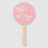 Éventail Baby In Bloom Baby Shower (Dos)