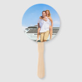 Éventail Bachelorette de croisière - Photo personnalisée (Dos)