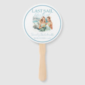 Éventail Bachelorette de croisière - Photo personnalisée (Devant)