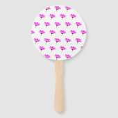 Éventail Baise rose (Dos)