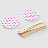 Éventail Baise rose (Non-assemblé)