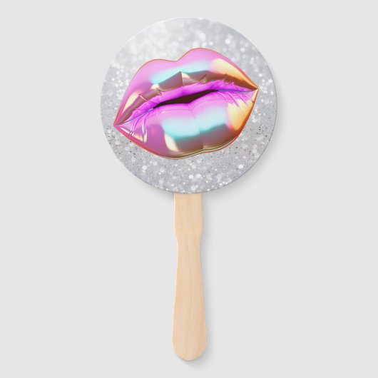 Éventail Baiser mes "20 ans" Au revoir (Devant)