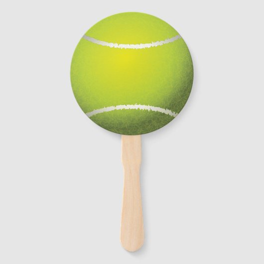Éventail Balle de tennis. (Dos)