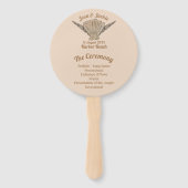 Éventail Balnéaire Mariage Beach Shops (Devant)