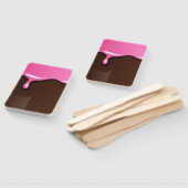 Éventail Bar à crème glacée avec fraises (Non-assemblé)