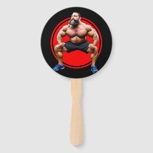 Éventail Barbu Musclé