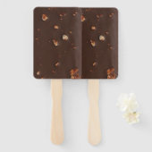 Éventail Barre de crème glacée Crunat au chocolat (Devant et derrière)