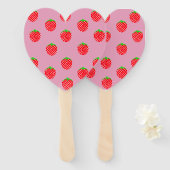 Éventail Beau été Berry (Devant et derrière)