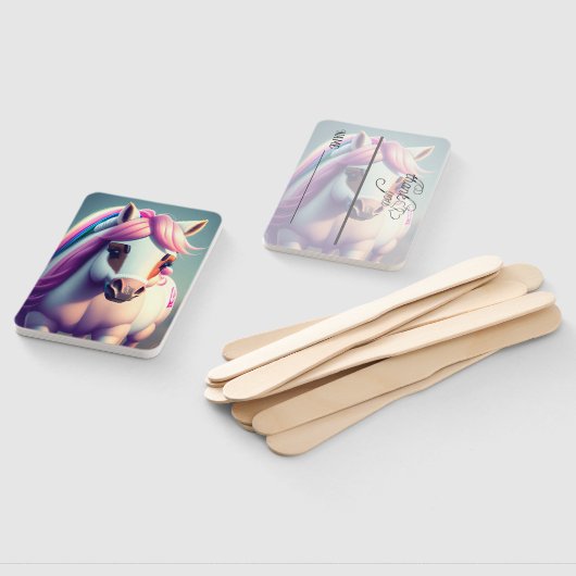 Éventail Belle 3D Spirit Pony 2 (Non-assemblé)