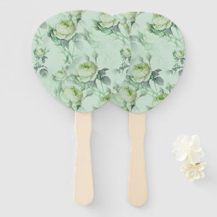 Éventail Belle florale Vintage