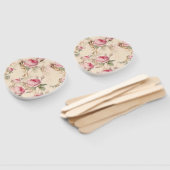 Éventail Belle florale Vintage (Non-assemblé)