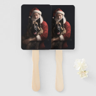 Éventail Berger belge Saint-Nicolas Fête de Noël