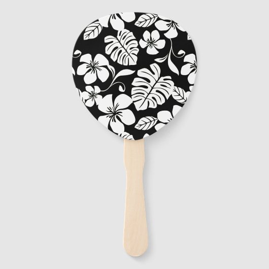 ÉVENTAIL BIKINI ROSE (NOIR/BLANC) (Devant)