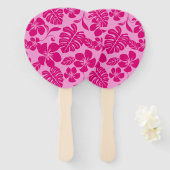 ÉVENTAIL BIKINI ROSE (ROSES) (Devant et derrière)