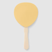 Éventail Black Dragon gold paddle hand fans (Dos)