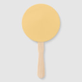 Éventail Black Dragon gold round hand fans (Dos)