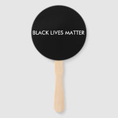 Éventail Black Lives Matt Ensemble de ventilateurs (Dos)