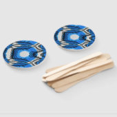 Éventail Bleu atomique (Non-assemblé)