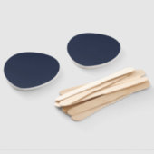 Éventail Bleu marine (Non-assemblé)