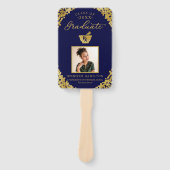 Éventail Blue Gold Photo Faculté de Pharmacie (Devant)