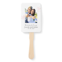 Blush Laurel Feuille Programme de mariage moderne