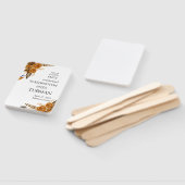 Éventail Bohème Chic Floral Mariage (Non-assemblé)