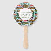 Éventail Bois Camper Baby Boy Douche (Devant)