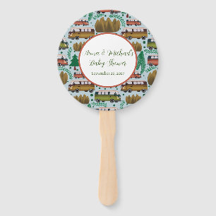 Éventail Bois Camper Baby Boy Douche