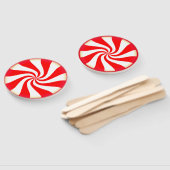 Éventail Bonbons à la menthe poivrée (Non-assemblé)