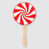 Éventail Bonbons à la menthe poivrée (Devant)