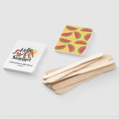 Éventail Bonjour Sweet Summer Watermelon Pool Anniversaire (Non-assemblé)