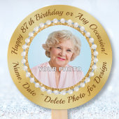 Éventail Bonne 87ème anniversaire idées de fête. Ventilateu