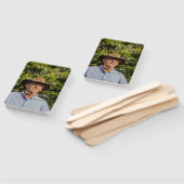 Éventail Bonne retraite photo nom année de service (Non-assemblé)