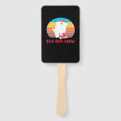 Éventail Boo Boo Crew Nurse Funny Ghost Halloween Classic T (Devant)