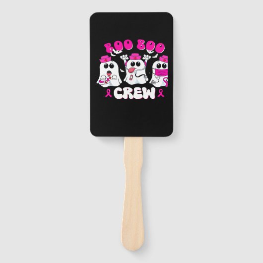 Éventail Boo Boo Crew Nurse Halloween Costume Ghost Breast  (Devant)