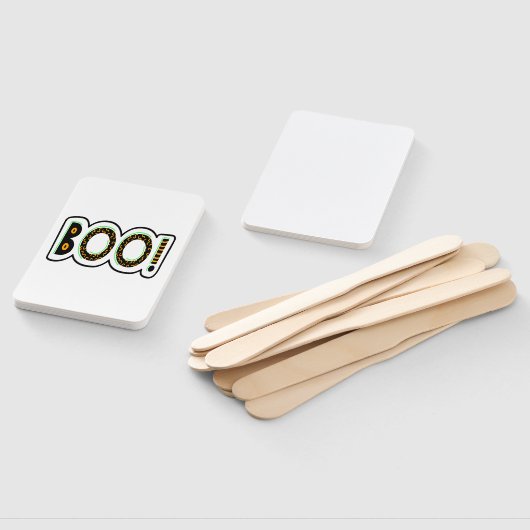 Éventail BOO Halloween (Non-assemblé)