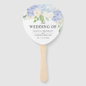 Éventail Bouquet Carolina Bloom | Programme de mariage (Devant)