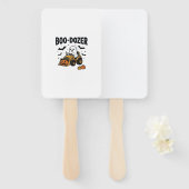 Éventail Bouteur fantôme Halloween Design_1 (Devant et derrière)