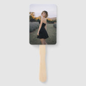 Éventail Bow 2 Photo Congrats Grad Graduation  (Dos)